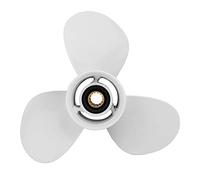 Cocoarm Hélice de Motor Fueraborda 11 1/8 X13-G, Aluminio de 3 Palas, Fácil Instalación para Entusiastas de la Navegación, Compatible con Motores de 30 a 60