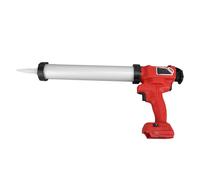 Cocoarm Herramienta de Calafateo Eléctrica, Dispositivo de Calafateo sin Goteo, 6 Velocidades, 16,8 V, 400 Ml, 800 Kg de Empuje, Aleación de Aluminio ABS para Lechada de Azulejos, Sellado de Paredes,