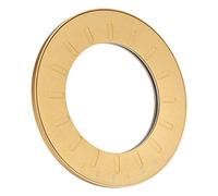 Cocoarm Herramienta de Dibujo Circular Regla Giratoria de Acero Inoxidable Regla de Dibujo Redonda Ajustable de 12,5 Cm para Usuarios de Carpintería, Pintura y Medición
