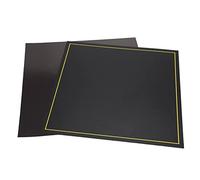 Cocoarm Imán para Cama Caliente de Impresora 3D, 300x300mm | Textura mate del lado A, adhesivo del lado B, película de plataforma reutilizable que no se deforma, accesorios de
