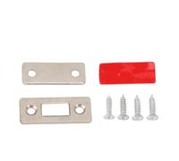 Cocoarm Imán para Puerta de Gabinete, Barra de Captura Magnética para Gabinete de Acero Inoxidable y Acero Laminado en Frío, 10 Piezas, Soporte Adhesivo con Sello Magnético Fuerte, para Cajones,