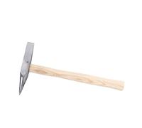 Cocoarm Ingeniero, Maquinista, Martillo Martillo de Herrero de Doble Punta de Acero Inoxidable con de Madera de 8 Pulgadas, para Proyectos de Carpintería Metálica, Resistente a la Oxidación, Agarre