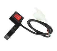 Cocoarm Interruptor de Control de Manillar de 3 Velocidades de 22 Mm, Interruptor de Módulo de Bicicleta Eléctrica Duradero, Mejore su Conducción con un Control Fácil para Motocicletas Todoterreno