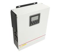 Cocoarm Inversor de Onda Sinusoidal, Inversor de Potencia de Onda Sinusoidal de Aleación de Aluminio 1.5KW 24V a 230VAC con Pantalla LCD, Salida Estable, Protección Múltiple, para Uso Solar