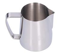 Cocoarm Jarra para Espumar café de Acero Inoxidable, Taza para Espumar Leche 304 con Boca Puntiaguda, Cuerpo de Taza Integrado, de café Multiusos para Uso de en la Cocina Casera (350ML)