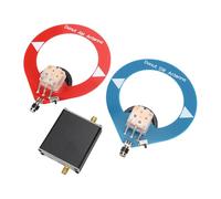 Cocoarm Juego de 2 Antenas de Bucle para PCB Donut Antena de Radio Interior PCB de 4 a 24 MHz SW 500 KHz a 2000 KHz Am MW Cobertura de Frecuencia Amplia para Receptor Estéreo Doméstico Teatro AV