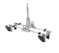Cocoarm Kit de Abridor de Orificios para Cerradura de Puerta, Plantilla para Mortaja de Cerradura de Acero de Aleación con Cuchillos de Acero de Tungsteno, Guía Vertical, Topes de y Profundidad para