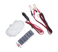 Cocoarm Kit de Accesorios para Bomba de Aire con Piedra de Burbujas y Válvula de Retención de Bomba de Acuario, Juego de Cables de Manguera de Aire de PU de 12 V CC para Acuario, Hidroponía, (MPQ-903)