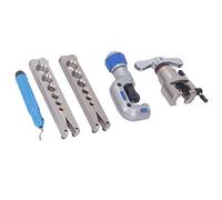 Cocoarm Kit de Herramientas de Abocardado, Expansor de Tubería Excéntrica de Cono de 45 Grados, Aleación de Acero y Aluminio 45, 12 Tamaños para Trabajos de Tubos de Cobre, Aluminio y Hierro en