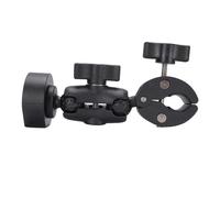 Cocoarm Kit de Montaje de Tubo Ajustable de Aleación de Aluminio para Montaje de Abrazadera de Poste de RV para Coche, para Mini Plato V4, Instalación Rápida para Escalera de RV, Portaequipajes para