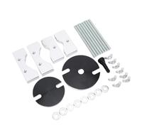Cocoarm Kit de Reparación de Abolladuras de Escape de 2 Tiempos, Material Metálico, Proceso de Eliminación de Abolladuras Fácil para TE TC 125 250 300, Herramienta de Tubo de Escape de Motocicleta