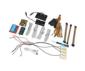 Cocoarm Kit de Riego Automático, Kit de de Riego Automático ABS de 5 V con Programación Mixta, Diseño Integrado para Jardín, Oficina, Hogar, Aprendizaje Práctico y de Plantas