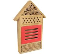 Cocoarm La Casa de Insectos de Madera Fomenta La Anidación, Segura y Duradera, Agregue una Decoración Atractiva, su Propia Casa, Beneficie a Las Abejas y Las Mariquitas con Espacio de Anidación