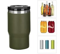 Cocoarm Las Tapas Dobles Pueden Contener Las Botellas de Soporte Aisladas - Acero Inoxidable 304 - un Aspecto único para el Placer Externo Durante 24 Horas (OD verde)