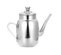 Cocoarm Lata de Aceite de Acero Inoxidable, Botella de Aceite de Cocina a Prueba de Fugas y Dispensador de para, Salsa de Soja, Vinagre, Contenedor Compacto de Almacenamiento de Condimentos para