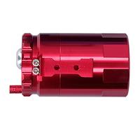 Cocoarm Lata de Captura de Aceite Tanque de Captura de Aceite de Aleación de Aluminio El de Argón de 350 Ml Soldado con Junta Tórica Recoge El y la Humedad para la Mayoría de los Automóviles y