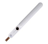 Cocoarm Luz Nocturna con Sensor de Movimiento, Barra de Luz con Sensor de Movimiento Magnético ABS con Detección de Cuerpo Humano, Instalación Recargable, Iluminación Amplia para Dormitorio, (WHITE)
