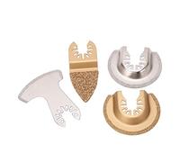 Cocoarm Masonería de Cerámica de Hormigón de Carbón para Lijando Cuchillas de Sierra Oscilantes con Almacenamiento Conveniente, Rendimiento Duradero, Preciso y Versátil