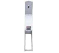 Cocoarm Medidor de Estatura Medidor de ABS Regla de Crecimiento Montada en la Pared de 2,2 M con Ventana de Visualización de Precisión de 1 Mm Diseño Compacto para Niños Clínicas Hospitales Uso en