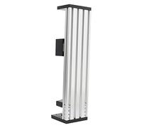 Cocoarm Mesa Deslizante Lineal de Aleación de Aluminio con Plataforma Deslizante, 80 Mm, 2 Ejes, de 200 Mm, Carga Horizontal de 25 Kg, Precisión de 0,03 a 0,05 para Perforación, Investigación y