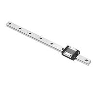 Cocoarm MGN15 Guía Lineal Rodamiento Riel Lineal de Acero 15 Mm de Ancho Bloque Deslizante Suave de Baja Fricción para Impresora CNC 3D Brazo Robótico Equipo Médico Automatización Industrial (300 mm)