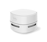 Cocoarm Mini Aspiradora de Escritorio ABS Aspiradora de Escritorio Inalámbrica 600 MAh Recargable 360 succión bajo Ruido Apagado Automático para Teclado Mesa Hogar Oficina Escuela Coche (Fuente de