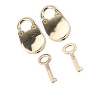 Cocoarm Mini Candado de Oso, Juego de Cerradura Pequeña de Aleación de Zinc con Llaves, Paquete de 2 de 1,5 X 1,2 Pulgadas para Gabinete, Diario, Caja de Almacenamiento de Joyas y Maleta, Forma