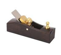 Cocoarm Mini Cepillo de Madera Cepillo de Mano Pequeño de Madera de ébano con Fondo Plano Hoja de Acero de Alta Velocidad de 80 Mm para Cepillar, Recortar y Biselar por Carpinteros, Talladores,