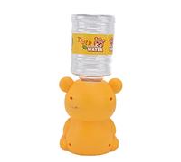 Cocoarm Mini Dispensador de Agua Fuente de Plástico para Beber con Sonido y Luz Presione para Liberar Agua Forma de Animal para Niños Pequeños Juego de Roles Cocina Casa de Muñecas (Tigre Lindo