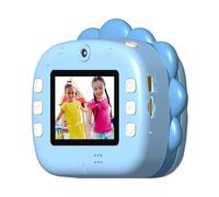 Cocoarm Mini Impresora Fotográfica Cámara para Niños con Impresora Térmica Pantalla de 2,4 Pulgadas Lente Dual de 12 MP Vídeo 1080FHD Impresión sin Tinta con 3 Rollos de Papel para Niños Pequeños