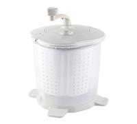 Cocoarm Mini Lavadora Portátil con Manivela, Material ABS, Eliminación Eficiente de Agua, Ideal para Dormitorios y Apartamentos