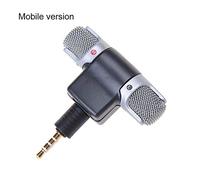 Cocoarm Mini Micrófono Estéreo 3.5mm para PC Portátil | Audio nítido para reuniones, Grabación y streaming, Compacto de escritorio