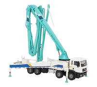Cocoarm Modelo de Camión Bomba de Hormigón, Vehículo de Construcción de Aleación con Piezas Móviles para Niños de 8 Años en Adelante, Modelo Realista a Escala 1:55 para Aprender