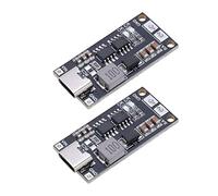 Cocoarm Módulo de Cargador de Batería Placa de Carga PCB Tipo C a 8,4 V 2S Módulo de Batería de Litio Entrada de 3 V a 6 Protección contra Sobretensión Soporte de Cortocircuito para Usuarios de (1A)