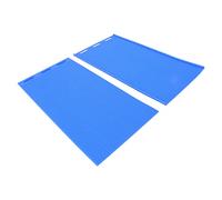 Cocoarm Molde de Hoja de Cera de Abejas de Silicona, Herramienta de Prensa Suave y Duradera para Apicultura, Ideal para Proyectos Grandes y Pequeños