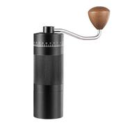 Cocoarm Molino de café Manual, Capacidad de 22g, 55 Ajustes, Molinillo de café Portátil con Ergonómico, para Hogar, Viajes y Múltiples Métodos de preparación. (BLACK)