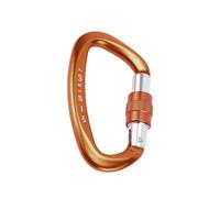 Cocoarm Mosquetón de Bloqueo de Escalada Clip de Escalada en Roca de Aluminio 7075 25 KN Tuerca Antideslizante de Puerta con una Sola Mano 63 G para Rappel Rescate Montañismo Trabajo de Espeleología