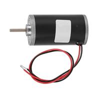 Cocoarm Motor DC Magnet Permanent, Motor Eléctrico de Alto Ruido de Alto Torque para Proyectos de Bricolaje, Diseño Duradero de 3500-8000 RPM para Construcción de Modelos y Robótica (24V8000 REB)