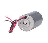 Cocoarm Motor de Alta Velocidad de CC Motor de CC de Velocidad Ajustable Rodamiento de Bolas de 50 W Micromotor CW CCW para Usuarios de Equipos de Corte y Pulido de Perforación y Pulido (24V 6000rpm