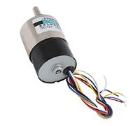 Cocoarm Motor sin Escobillas DC12V Motor de Engranajes de Cobre XD 37GB3525 con Tablero de Control de Velocidad 5 Velocidades CW CCW Alto par de Baja Velocidad para Instrumentos CNC y