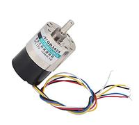 Cocoarm Motor sin Escobillas DC12V Motor de Engranajes de Cobre XD 37GB3525 con Tablero de Control de Velocidad 5 Velocidades CW CCW Alto par de Baja Velocidad para Instrumentos CNC y
