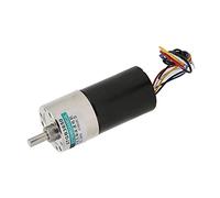 Cocoarm Motor sin Escobillas Engranaje de Cobre DC24V Motor de Reducción de Velocidad 24 a 500 RPM CW CCW Control PWM Silencioso Alto par para Micromaquinaria Herramientas CNC Equipo de Medición