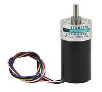 Cocoarm Motor sin Escobillas Engranaje de Cobre DC24V Motor de Reducción de Velocidad 24 a 500 RPM CW CCW Control PWM Silencioso Alto par para Micromaquinaria Herramientas CNC Equipo de Medición (50