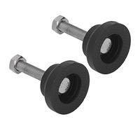 Cocoarm Nivelador de Patas para Muebles Tornillo Ajustable para Patas de Muebles Nylon y Acero Aleado 2 Piezas Carga de 90 Kg Ajuste de de 50 Mm con Almohadilla Antideslizante para Mesas, Sillas,