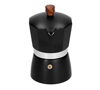 Cocoarm Olla Moka de Aleación de Aluminio, Portátil con de Aislamiento Térmico, Calefacción de Estufa Fácil de Limpiar para el Hogar, Oficina, Preparación de café Expreso, Amantes del café (300ML)