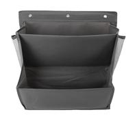 Cocoarm Organizador de Zapatos sobre la Puerta, Tela Oxford, Rejilla para Zapatos Colgantes de 2 Niveles con Ganchos Adhesivos para Espacios y Apartamentos Pequeños (Gray)