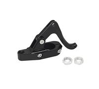 Cocoarm Palanca del Acelerador de Aleación de Aluminio con Acelerador de Dedo para Moto Acuática y Lancha Motora, Manillar de 1 Pulgada y 7/8 de Pulgada, Diseño Cómodo Duradero (BLACK)