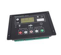 Cocoarm Panel de Control de Arranque Automático del Generador Módulo Controlador de Generador Electrónico de Plástico de 50 a 333 V con Configuración Manual de Monitoreo Automático de Red y Pantalla