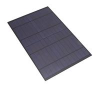 Cocoarm Panel Solar de 6 V, 10 W, Silicio Policristalino, Cargador de Panel Solar para Exteriores, 1660 MA, 7,2 V, Circuito Abierto, Placa de Cargador Portátil Resistente a los Rayos UV para Acampar,
