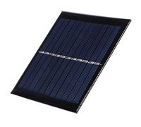 Cocoarm Panel Solar de Polisilicio de 1 W, 5,5 V, Módulo Solar de 95 X 95 Mm, 0,18 A, para Proyectos de Bricolaje, Carga de Baterías Pequeñas, Juguetes Solares y Bombas de Agua, Iluminación del